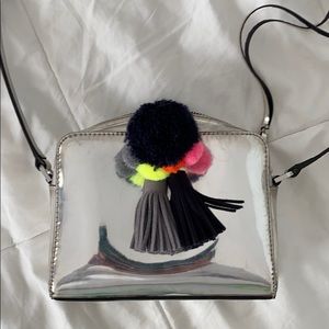 Silver Rebecca Minkoff Mini Crossbody